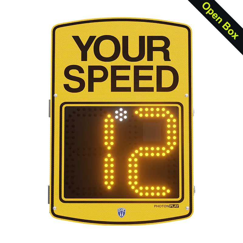 Open Box Radar Speed Sign iCop R1200